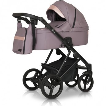 Коляска детская Verdi Babies Oxy 3x1 цвет розовый